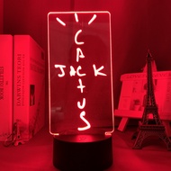 Cactus Jack Led Night Light for Bedroom Decoration Nightlight Cool Birthday Gifts Room Decor Cactus 
