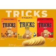 [HOT HOT] TRICKS Potato Cake Barbecue/kimchi/natural Flavor 120G Super delicious