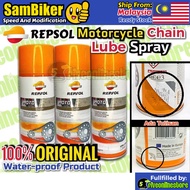 REPSOL Heavy Duty Chain Lube 400ml ORIGINAL 1 Bottle Maintenance Kit Bicycle Motorcycle Spray Rantai