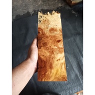 KAYU Burl Neem Wood Craft Material Size 31.5x10x5 Cm.DES302202