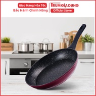 SUNHOUSE 28CM MAGNETIC BOTTOM MARBLE PAN, SUNHOUSE 28CM NON-STICK PAN.