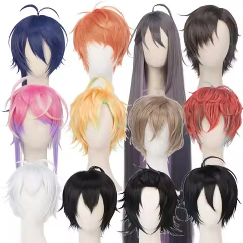 Hypnosis MIC Division Rap Battle Wigs Ichiro Yamada Jiro Saburo Jakurai Jinguji Gentaro Yumeno Doppo
