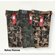 BWC Cargo Shorts Camouflage shorts with free belt Camouflage pants/