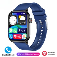 นาฬิกาออกกำลังกาย AMOLED Smart Watch Women Bluetooth Call Blood Exercise Clock Body Temperature Sport Fitness Bracelet Waterproof Smartwatch Men