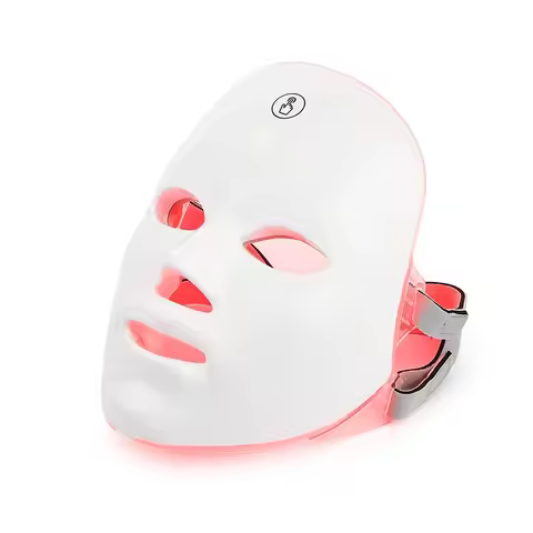 Rechargeable Facial LED Mask 7 Colors LED Photon Beauty Mask Skin Rejuvenation Home Face Lifting Whi