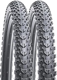 YUNSCM 2-PCS 24" Mountain Bike Tires 24x1.95/53-507 Compatible with Mountain Bike 24x1.90 24x1.95 24