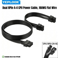YEPLOOOK EPS/ATX12V Dual CPU Power Cable 2x 8Pin (4+4) for Corsair HX1200, HX1000, HX850, HX750 HX P