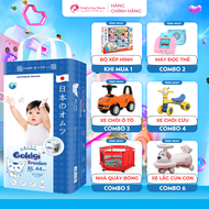 Bỉm dán/quần Goldgi cao cấp Goldgi+ Nhật size Nb92/S84/M66/M60/L56/L48/XL46/XL44/XXL34 - Childs Day