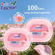 FASCLEAN 4-in-1 Laundry Detergent Capsules | 100 Days Luxury Floral Perfume | Quick Dissolve | 2 Pac