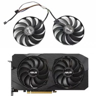 T129215SU DC 12V 0.5A RX5500XT GPU Fan for ASUS DUAL RX 5500 XT EVO Graphics Card Cooling Fan