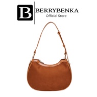 [Exclusive Launch] Berrybenka Bag Sofia Ryoka Shoulder Bag Minimalist SuedeELEGAN Premiumbeludru