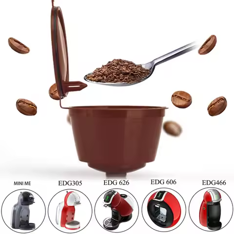 Dolce Gusto coffee machine coffee capsules, reusable Nestle coffee capsule filter cups