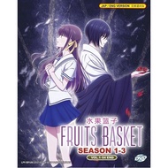 DVD ANIMATION ENG DUB * FRUITS BASKET SEASON 1-3 VOL.1-64 END