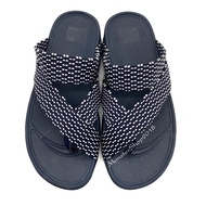 (แท้ล้าน%) Fitflop รุ่น Sling Weave : สีกรมจุดขาว