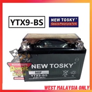 ✺REMPIT YTX9 YTX9A Gel Battery Kering MODENAS ELEGAN 150 ELEGAN 200 SYM VTS 200 VTS150 NINJA 250 Z250 SL Z800 Z900♖