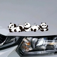 [1595Positive Review]Car Sticker Cute Panda Personalized Creative Waterproof Scratch Cover Decorativ