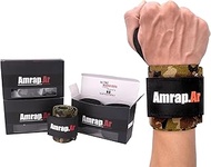 AMRAP.AR Weight Lifting Wrist Wraps for Weightlifting, Gym, Workout, Sports, Crossfit | Wrist Straps