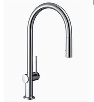 德國Hansgrohe Talis M54 單把手廚房龍頭 210拉出式噴頭2種出水方式