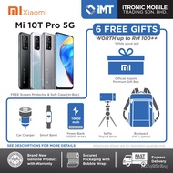 hot sale（Sales promotion）[MY] Xiaomi Mi 10T Pro 5G Smartphone [8GB RAM/256GB ROM] Black/Silver/Blue - Original Malaysia