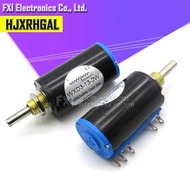 10K 1Pcs Wxd3-13-2W Ohm Wxd3-13 2W Wirewound Potentiometer Rotary Side Multiturn NEW