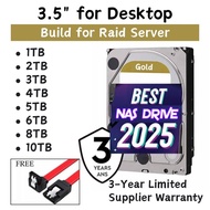 1.Gold Enterprise Class SATA HDD Hard Disk 1TB 2TB 4TB 6TB 8TB 10TB HDD 3.5" HDD Internal Hard Drive