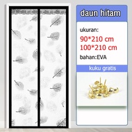 Tirai Magnet  Tirai Magnet Elegan bahan plastik PVC Gorden Magnet Anti Nyamuk  90x210cm( Khusus Ruangan Ber-AC)  Tirai Pintu kamar  Anti Nyamuk Kawat Nyamuk