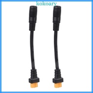 KOK Coppers Cores Adapters Cables XT60 DC8020 Interfaces 20Amp 15cm for Energy Storage Devices