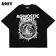 KATUN The Getooxs T-shirt Oversize Fit Boxy Agnostic Front black cotton material unisex