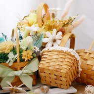 DIY 乾燥花 花籃材料包 極度花燥 永生花 花禮