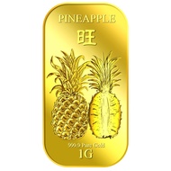 IH0 Puregold 1g Prosperity Pineapple (Series 2) Gold Bar l 999.9 Pure Gold