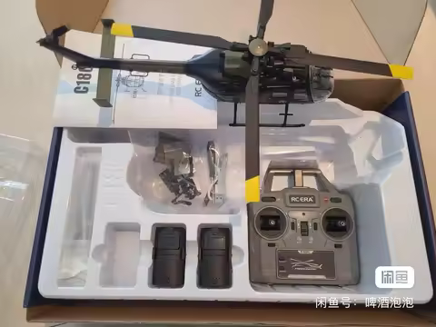 RC ERA C180 Six Channel Remote Control Helicopter 1/25 Scale Smart Positioning Bo105 Adult Outdoor F