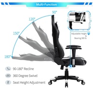 [FREE Pillows] Adjustable Ergonomic Gaming Chair Office Chair with Lumbar Pillow