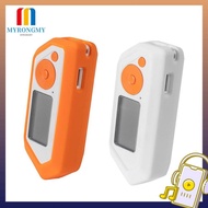 MYRONGMY Game Console Protective Cover, White/Orange Silicone For Flipper Zero Protective , Keypad M