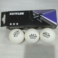 Table Tennis Ping Pong Ball 40+ KETTLER 3 Star Premium Ball