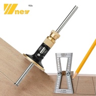 Dovetail Jig ล้อเครื่องหมายวัดชุดเครื่องมือไม้ Scriber อะลูมินัมอัลลอย Linear วาด Mortise วัดไม้บรรท