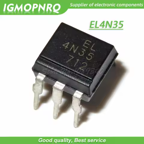 100PCS EL4N35 DIP6 4N35 DIP IGMOPNRQ