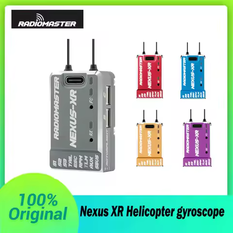RadioMaster NEXUS-XR Helicopter Flight Controller Integrated 2.4GHz ExpressLRS Receiver Built in bla