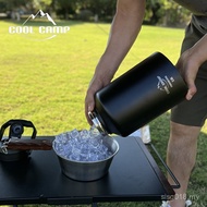 Refrigerator Outdoor Cool Music Portable Camping Thermos Cup Ice Bucket 304 Stainless Steel Double-L