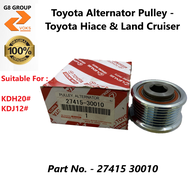 Toyota Alternator Pulley - Toyota Hiace & Land Cruiser ( 27415 30010 )