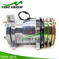 Air Conditioning Compressor 12V  24V 2 Groove V Blet Pulley For Sanden 508 / SD-508 / SD-5H14 5h14
