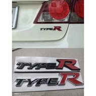 TYPE R RR Car Rear EMBLEM
