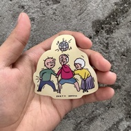 Sticker Vinyl - Party Jompo
