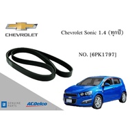 Front Engine Belt Chevrolet Sonic 1.4 (All Years) [6PK1797]/Alternator AC Delco