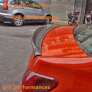 Toyota Vios Dugong NCP93 Evo X Ducktail Spoiler Thailand Design Ducktail Spoiler