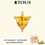 TOUS Gold Plated Small pendant citrine TOUS Color LGG Valentine's Day Anniversary Jewelry
