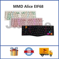 MMD Alice EIF68 Wireless Mechanical Keyboard 65% RBG VIA Wireless Mechanical Keyboard