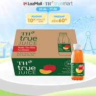 Thùng 24 chai nước trái cây TH true JUICE táo đào tự nhiên 350 ml (350 ml x 24)