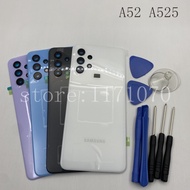 New Original Samsung Galaxy A52 A525 5G Battery Back Cover Door Rear Housing Case Repair Parts For S