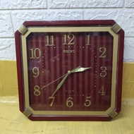 MERAH Seiko Wall Clock Red Box