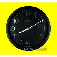 Pagol PGWS36T Black Silver Black Gold Wall Clock Diameter 36cm Good